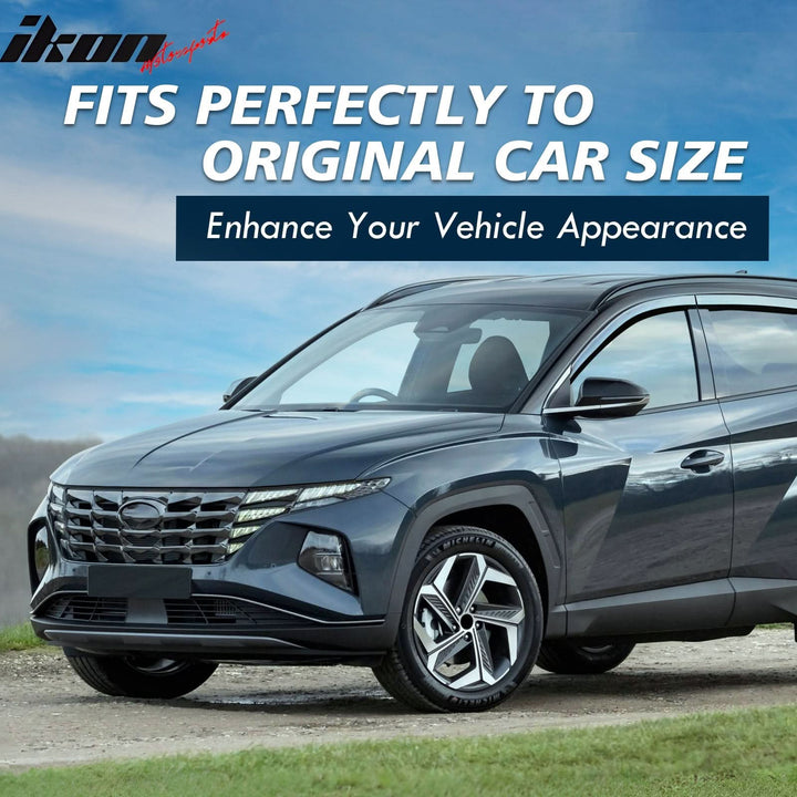 2010-2016 Mercedes-Benz W212 E-Class Chrome ABS Window Visors 4PCS
