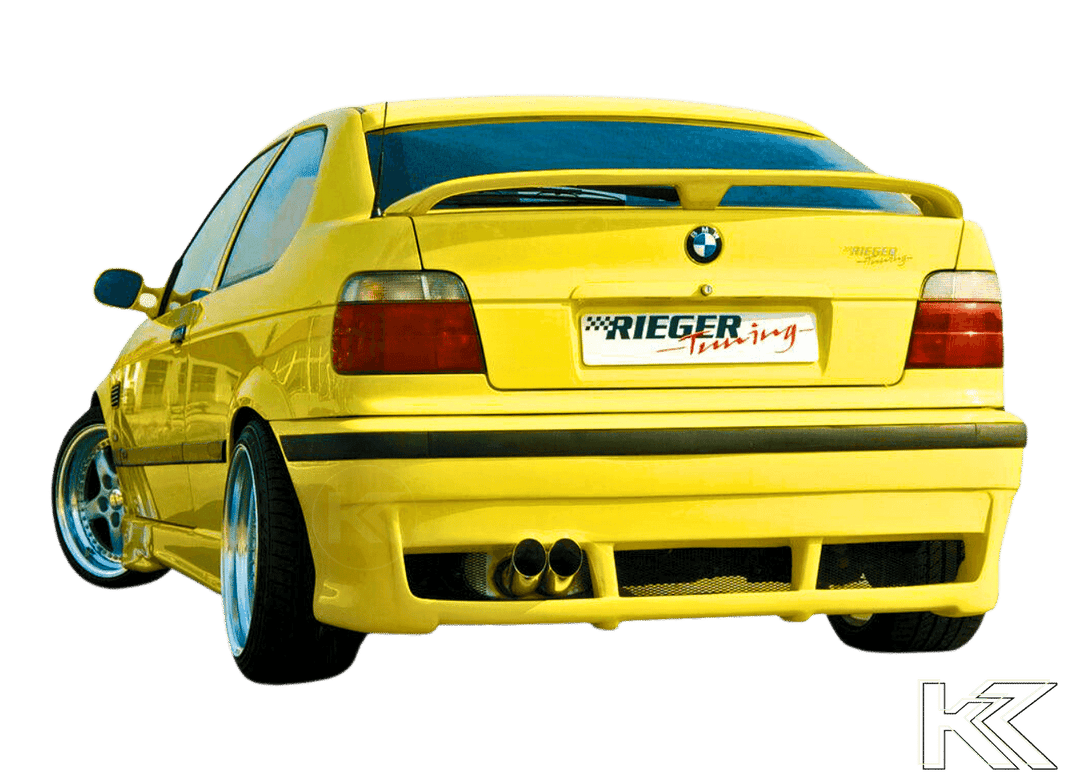 Rieger BMW E36 Compact Vented Rear Skirt Extension