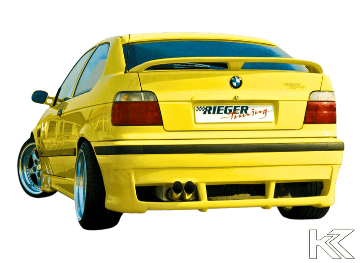 Rieger BMW E36 Compact Vented Rear Skirt Extension