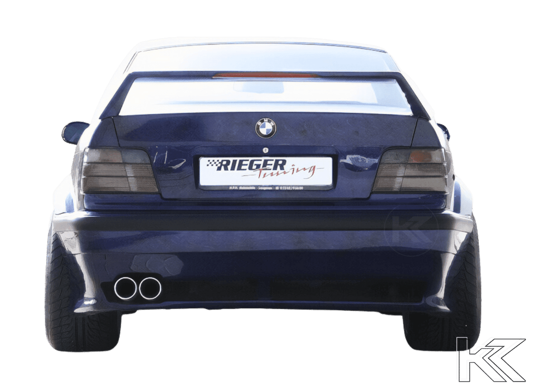 Rieger BMW E36 Sedan GT Wing wo/3rd Brake Light