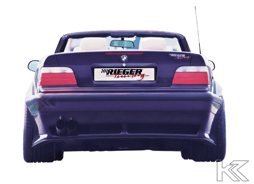 Rieger BMW E36 Vented Rear Bumper for Widebody