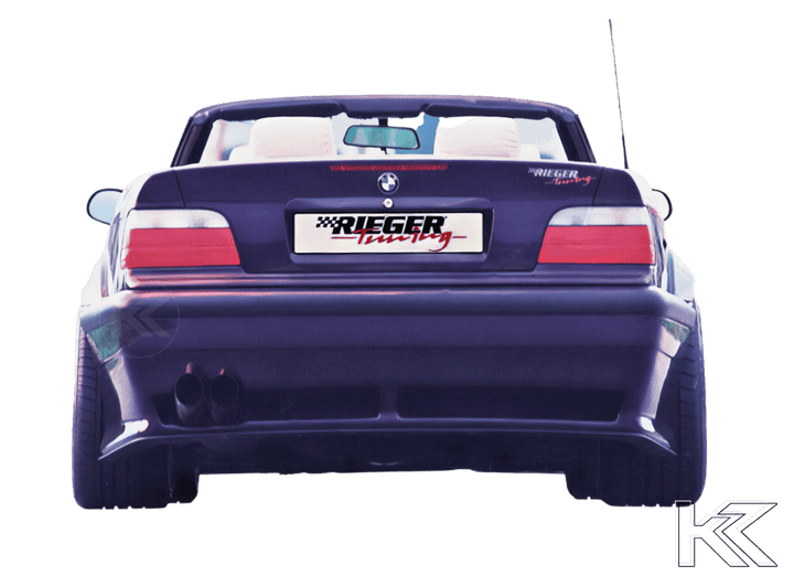 Rieger BMW E36 Vented Rear Bumper for Widebody
