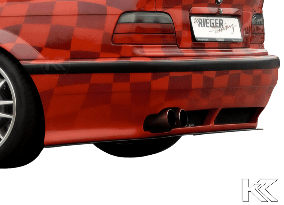 Rieger BMW E36 Vented Rear Bumper for Widebody