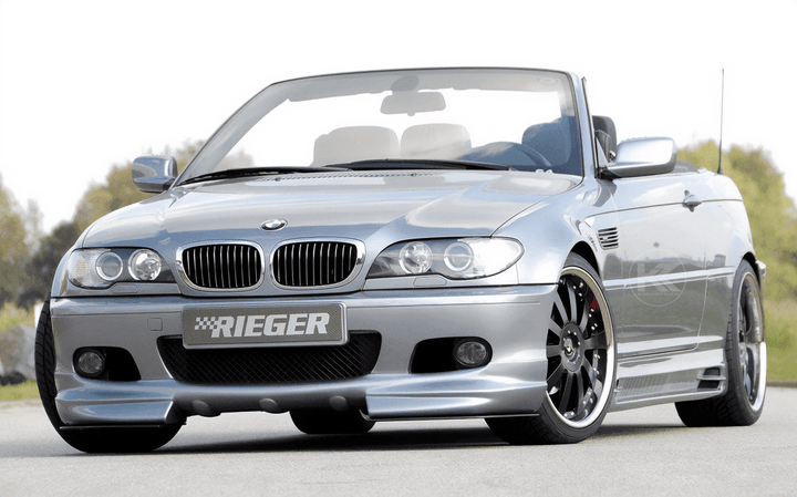 Rieger BMW E46 Front Splitter for Rieger Front Lip 50118