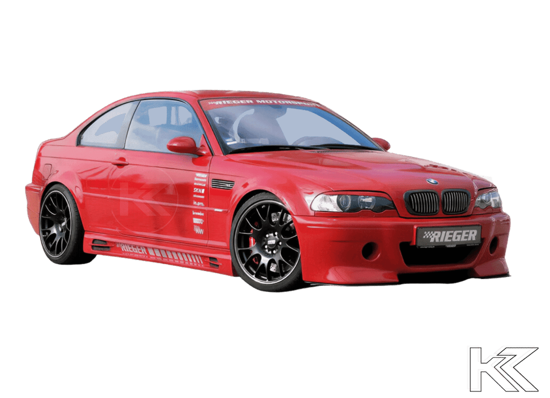 Rieger BMW E46 Splitter for CS-Look Front Bumper
