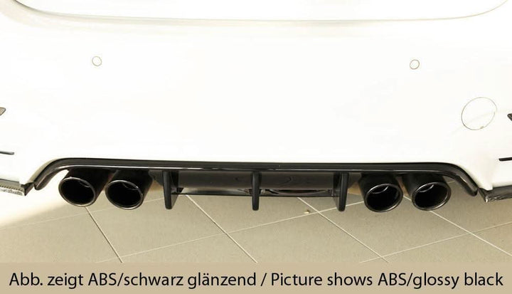 Rieger BMW F82 M4 Rear Skirt Insert
