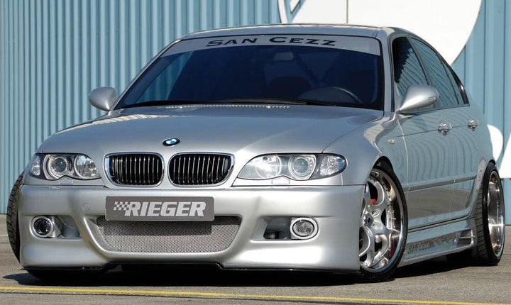 Rieger E46 Facelift Sedan/Touring Front Bumper w/Fog Holders