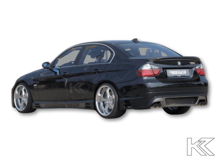 Rieger E90/91 Rear Skirt Extension