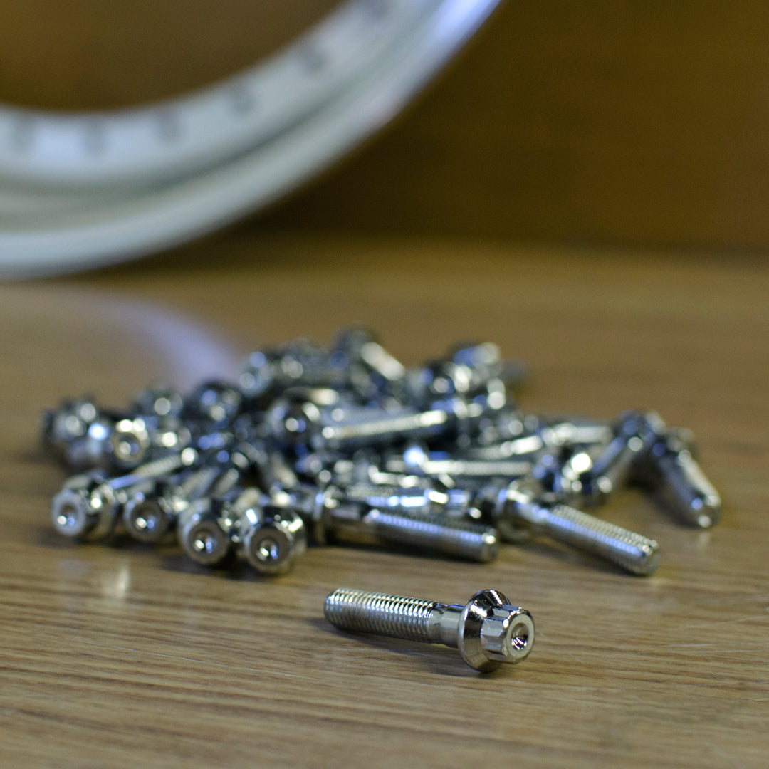 M7x32 Assembly Bolt for 3-Piece BBS / OZ / RH / ARTEC Wheels (Chrome)