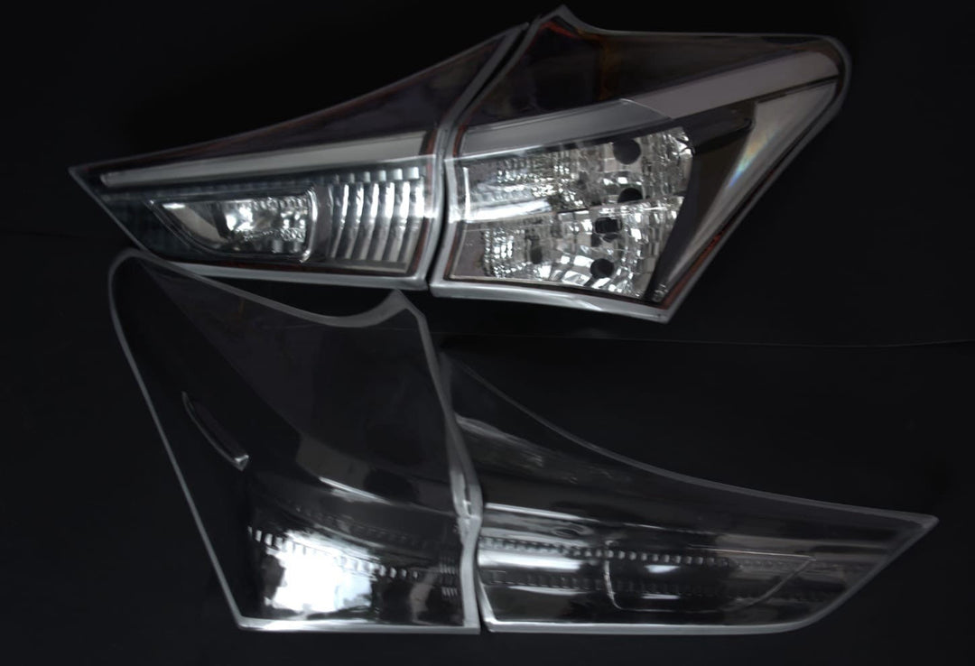 NTXGlow clear tail light LENSES (2016 - 2018 Scion Toyota Corolla IM hatchback / Corolla / Auris )