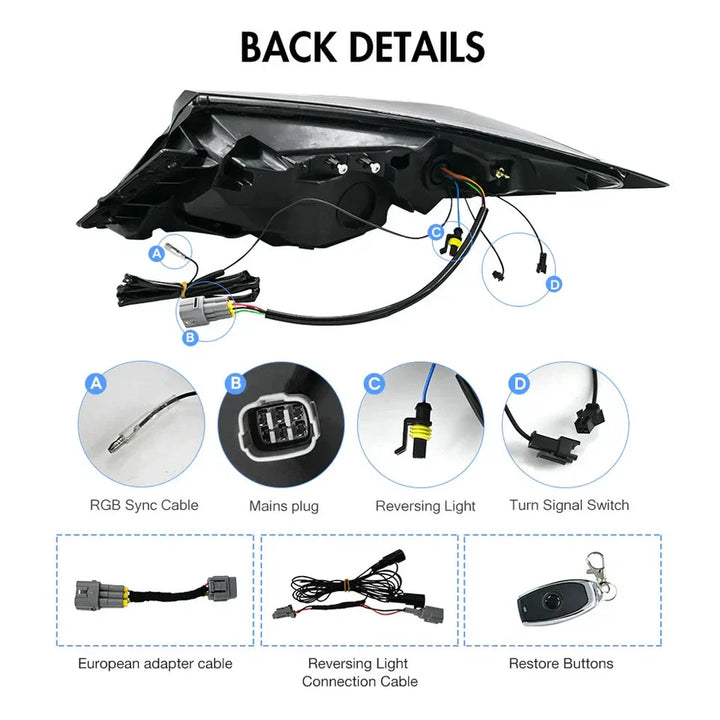 NTXGlow RGB LED Tail Lights (2021-25 Toyota GR86 & Subaru BRZ) - invoke concepts