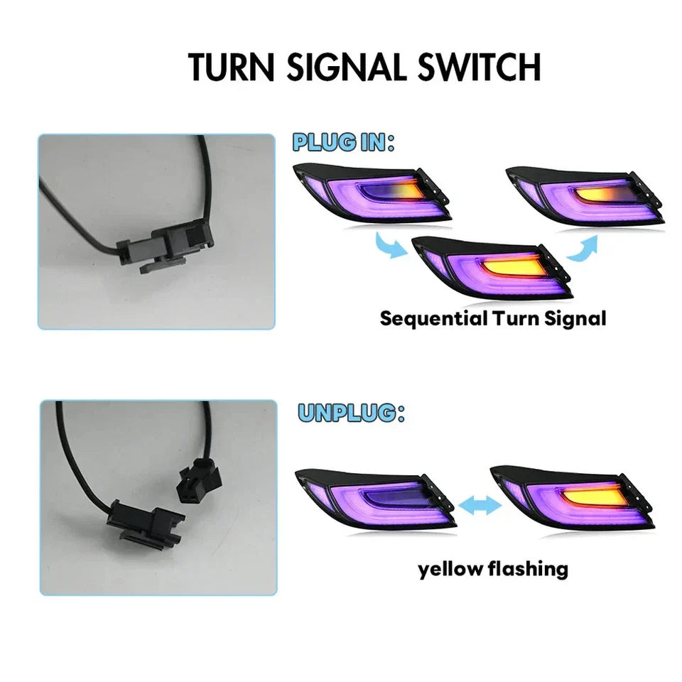 NTXGlow RGB LED Tail Lights (2021-25 Toyota GR86 & Subaru BRZ) - invoke concepts