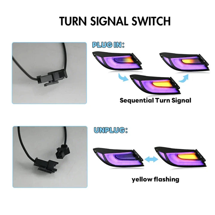 NTXGlow RGB LED Tail Lights (2021-25 Toyota GR86 & Subaru BRZ) - invoke concepts