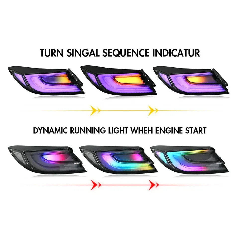 NTXGlow RGB LED Tail Lights (2021-25 Toyota GR86 & Subaru BRZ) - invoke concepts