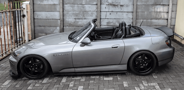 Honda S2000 AP1/AP2 Black Hyper Duck Tail Trunk Spoiler (1999 - 2009)
