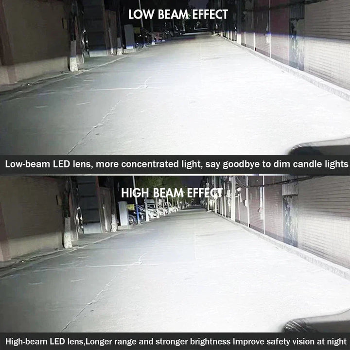 NTXGlow Triple Beam LED Headlights (2016-2022 Toyota Tacoma)