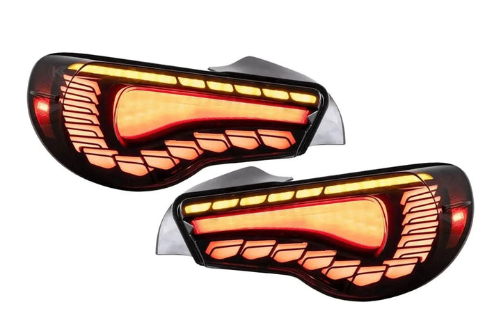 Scion FR-S Subaru BRZ Toyota 86 GT86 FT86 GTS Style LED Tail Lights (2012-2020)