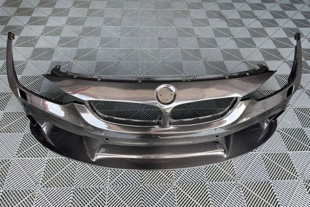 BMW 3 Series F80 F82 F83 Carbon Fiber 3D Front Bumper (2011-2019)
