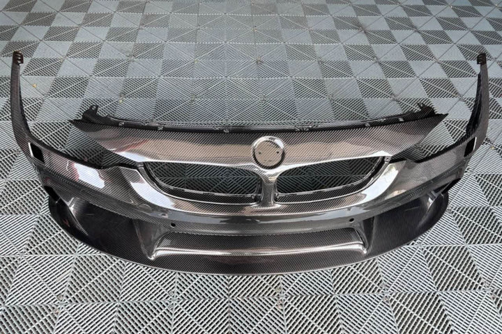 BMW 3 Series F80 F82 F83 Carbon Fiber 3D Front Bumper (2011-2019)