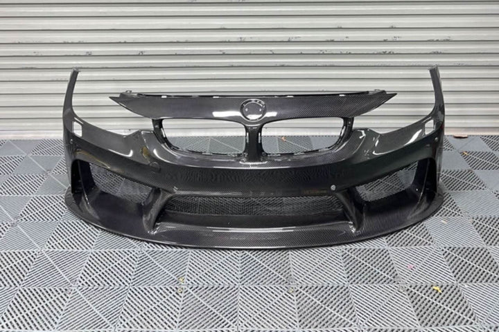 BMW 3 Series F80 F82 F83 Carbon Fiber 3D Front Bumper (2011-2019)