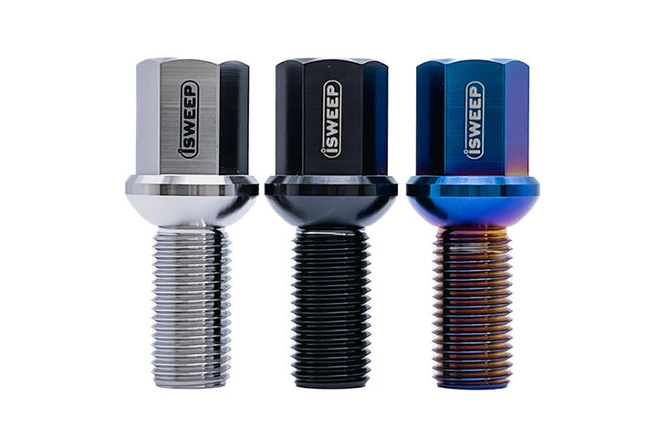 iSWEEP Titanium Wheel Lug Bolts