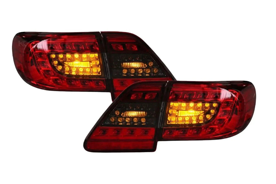 Toyota Corolla 10th Gen (E140 Wide-Body) Facelift LED Tail Lights (2011 - 2013)