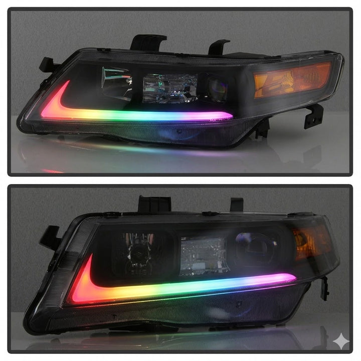 NTXGLOW RGB headlights (2004 - 2008 Acura TSX CL9)