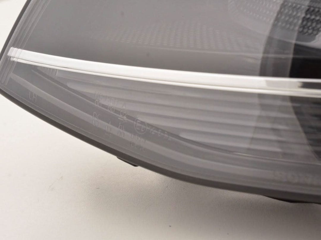 Volkswagen Golf Mk7 Black LED Headlights - R Style Chrome (12-17)