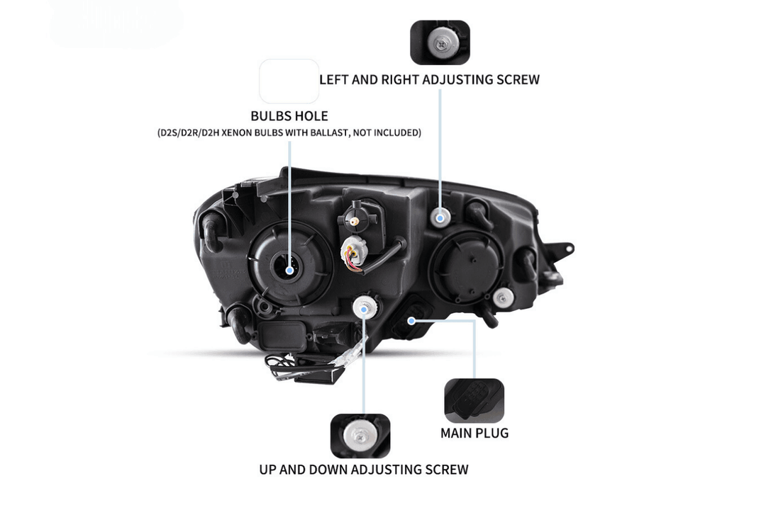 Volkswagen Golf MK7 - OEM Style Facelift Style - Projector Headlight (2012 - 2017)