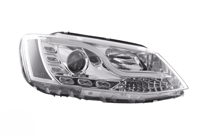 Volkswagen Jetta 6 Chrome LED Headlights with Daytime Running Lights (2011-2018)