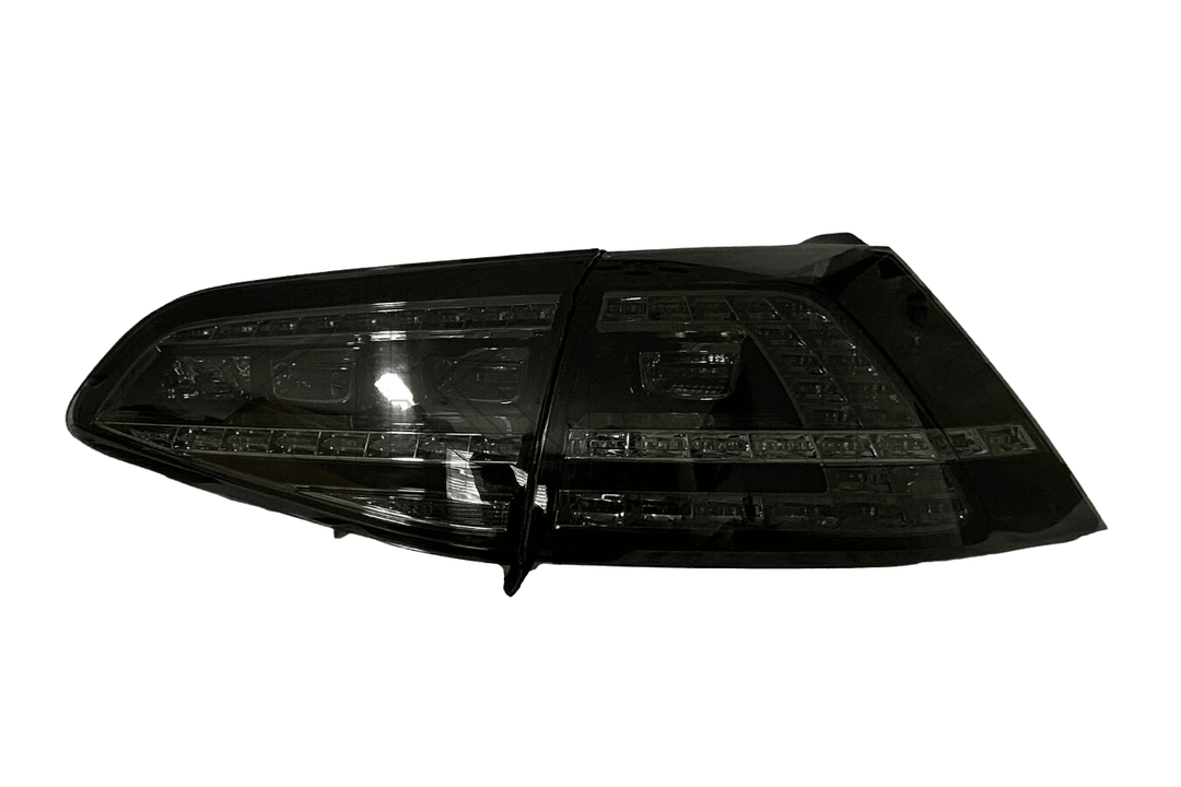 Volkswagen MK7 Golf/GTI/R - Black/Smoke LED Tail Lights (2012-2017)