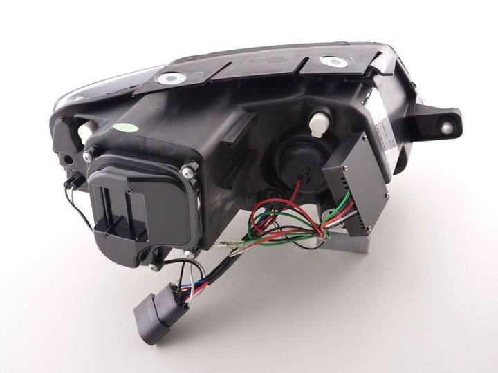 Volkswagen Passat (B6 / 3C) Black LED Headlights with Daytime Running Lights (2005 - 2010)
