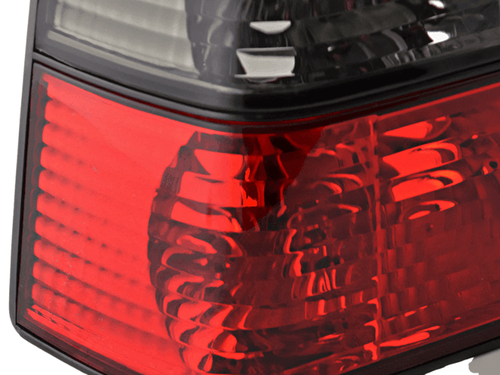 VW Golf 2 Red/Smoke Crystal Design Tail Lights (1984-1991)