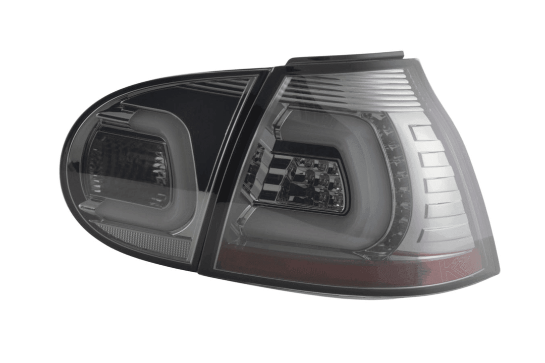 VW Golf 5 Mk5 Chrome Smoked LED Tail Lights (2003-2008)