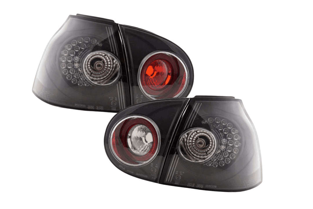 VW Golf 5 Mk5 OEM Style Black Tail Lights (2003-2008)