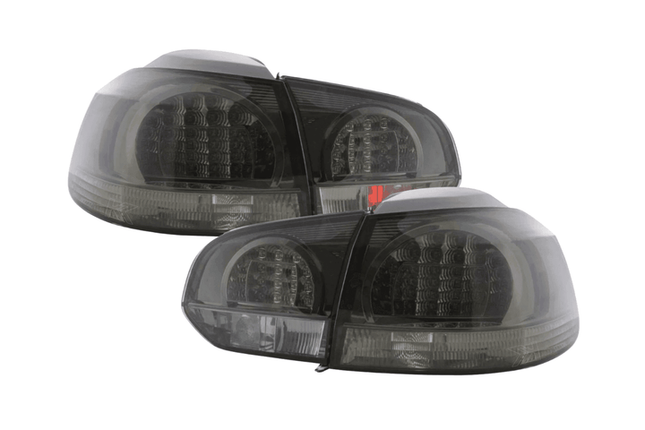 VW Golf 6 MK6 GTI Clear/Smoked LED Tail Lights (2008-2014)