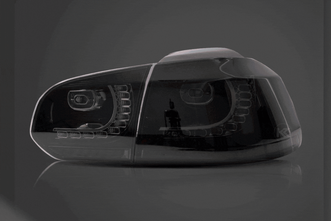 VW Golf 6th Gen Mk6 Hatchback LED Tail Lights (2008 - 2014)