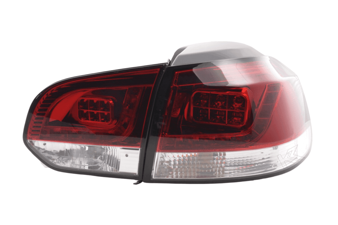 VW Golf Mk6 GTI LED Red Tail Lights V2 (2008-2014)