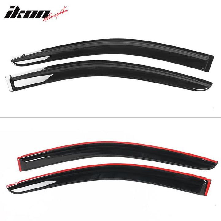 2008-2018 Grand Caravan &2008-2016 Chrysler Town&Country Window Visors