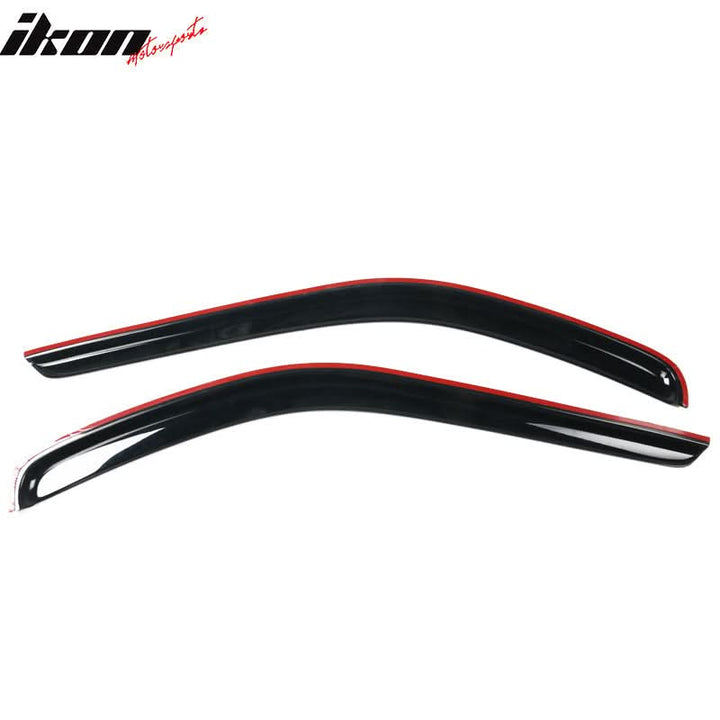2014-2020 Ford Transit Slim Style Smoke Window Visor Rain Guard Acylic