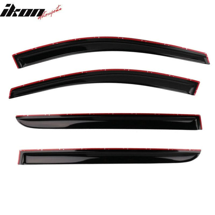 2005-2007 Honda Odyssey Acrylic 4PC Tap On Window Visors Rain Guard