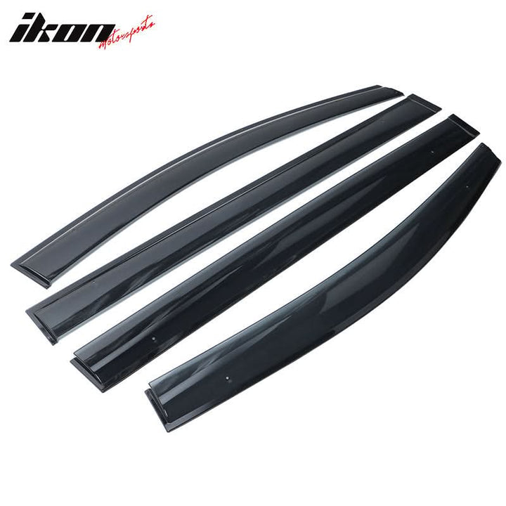 2011-2020 Toyota Sienna Acrylic 4PC Window Visors Tape On Rain Guard