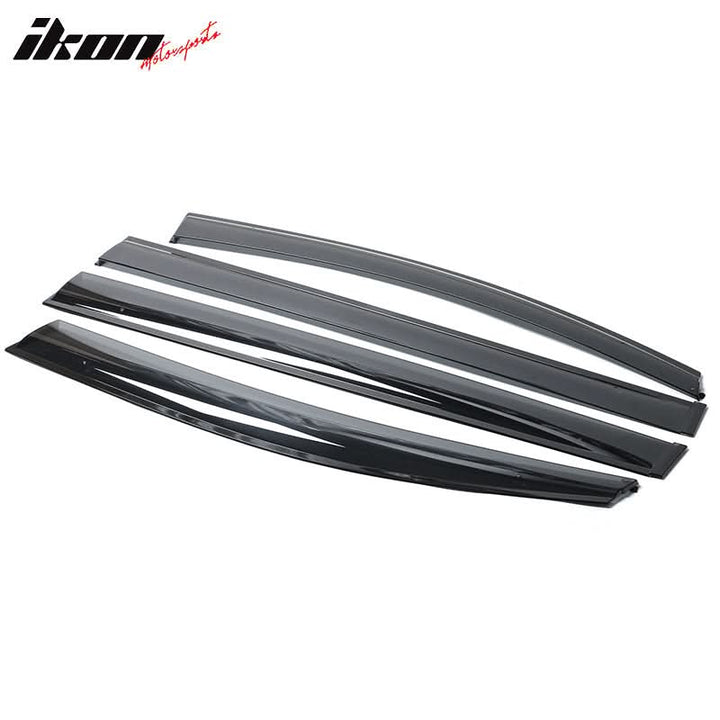 2011-2020 Toyota Sienna Acrylic 4PC Window Visors Tape On Rain Guard