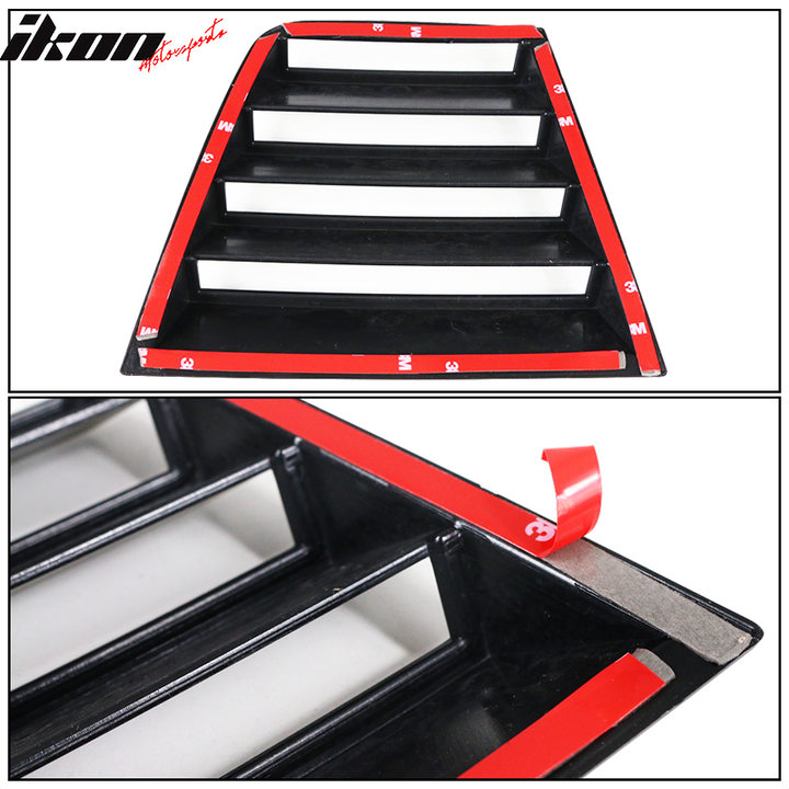 2011-2023 Dodge Charger V1 Side Window Scoop Louver CF Print