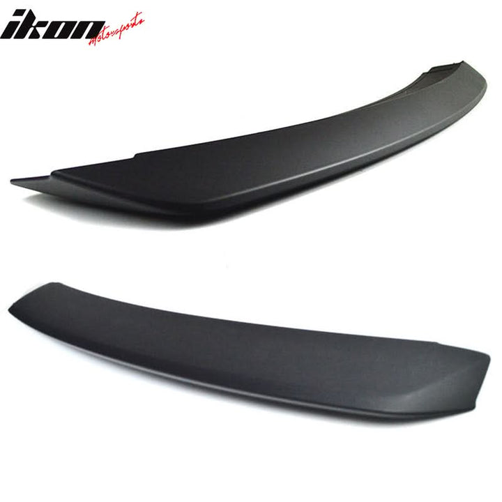 Fits 05-09 Ford Mustang Rear Window Louver + Trunk Spoiler Matte Black
