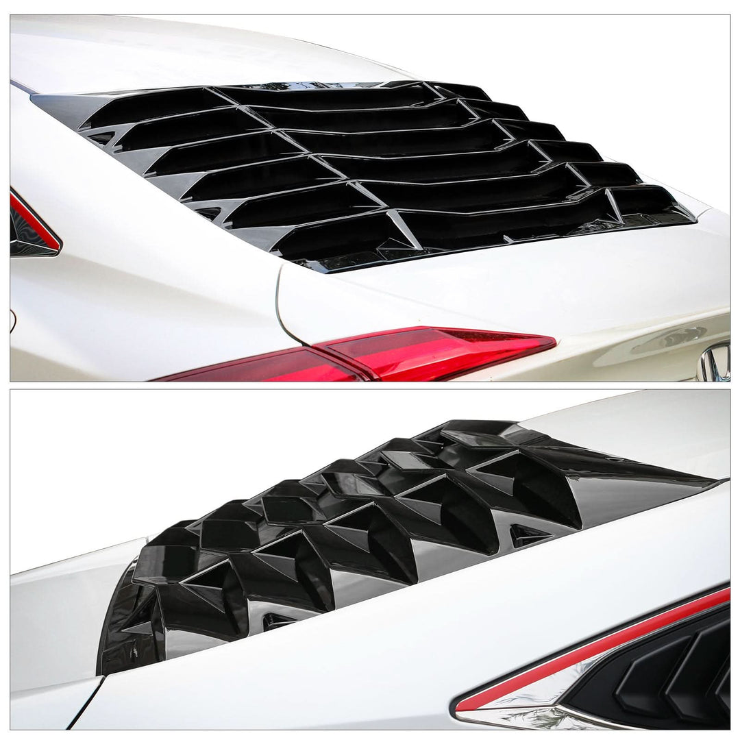 2016-2021 Honda Civic IKON Style Window Louver ABS