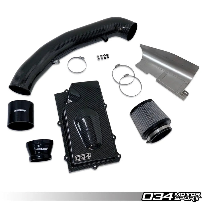 X34 4" Carbon Fiber Closed-Top Cold Air Intake System Audi TT RS & RS3 2.5 TFSI EVO